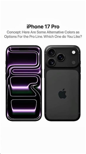 Apple iPhone 17 Pro Colors