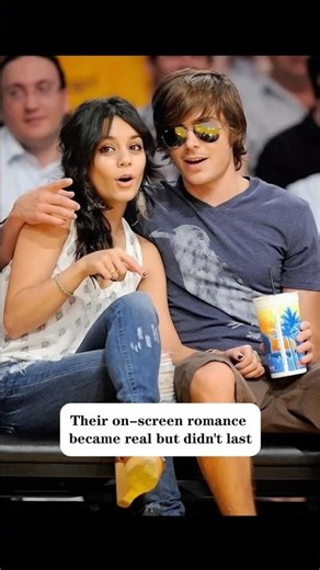 Their on-screen romance became real but didn't last #vanessahudgens #zacefron #highschoolmusical