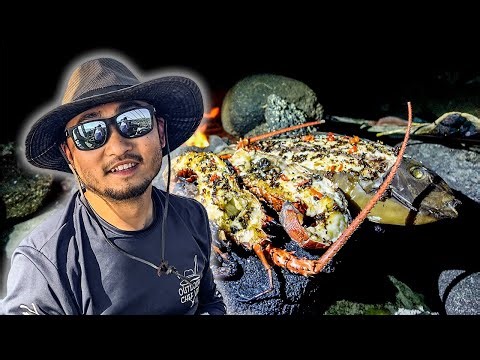 24 Hour Survival with Professional Sushi Chef (Outdoor Chef Life)