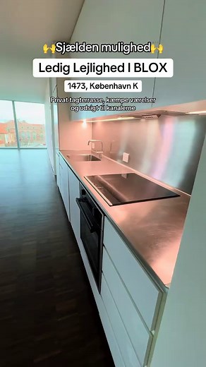 Drømmebolig med privat tagterrasse i København