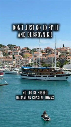 Dalmatian Coast | Croatia 🇭🇷 MORE to see than just Split and Dubrovnik #croatia #shorts #travel