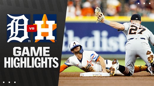 Tigers vs. Astros Highlights