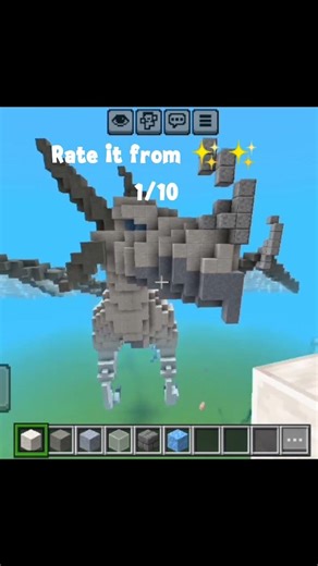 I build a giant ice dragon