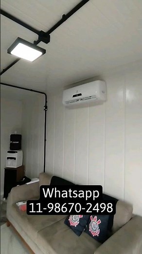 Electrolux air conditioning installation at Corinthians Heliport #corinthians #electrolux #lg