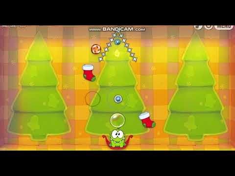 Cut the Rope Holiday Gift (HTML5 Version) Gameplay