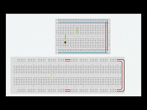 Como usar una protoboard (electrónica básica)