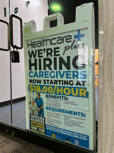 US applications for jobless benefits, a proxy for layoffs, tick down to 209,000 last week.