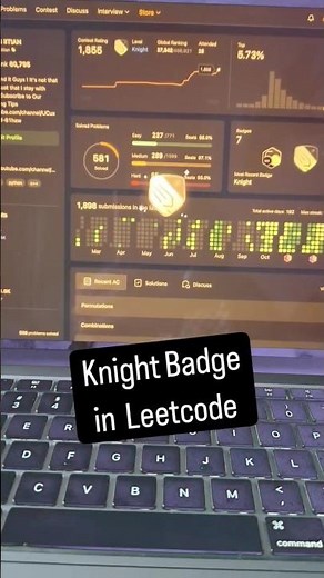 knight Badge in Leetcode #coding #leetcode #python #leetcodechallenge #leetcodeproblem #programming