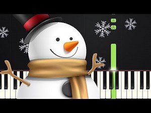 Little Snowflake | Kids Songs | Super Simple Songs | PIANO TUTORIAL + SHEET MUSIC by Betacustic