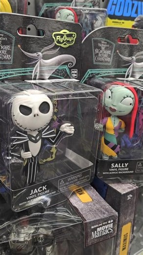 The Nightmare Before Christmas FlyGuys+ Toys at Walmart Disney, Jack Skellington, Sally