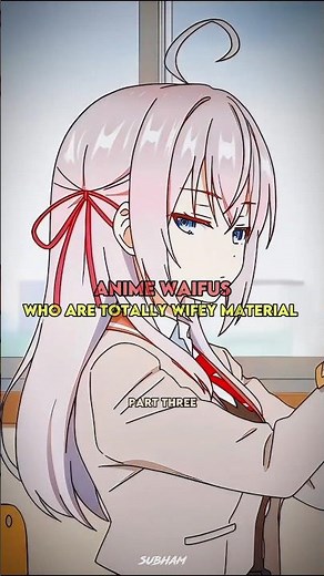 Most cute anime waifus 😘 (part 3) #anime #shorts