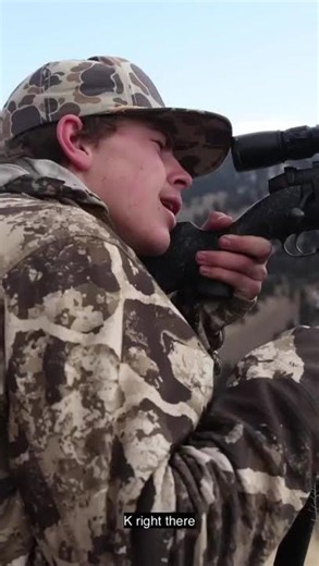 Giant bull elk kill shot at 600 yards!