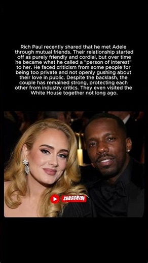 Rich Paul & Adele's Love Story — From Friends to 'Person of Interest' #shorts #richpaul