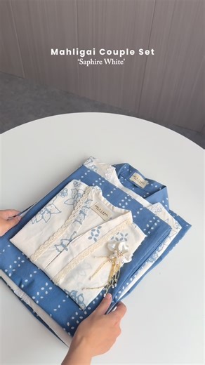 Ethnic outfit by orla.label on Instagram: "Couple set paling worth it dipakai buat hari raya tahun ini bestie, pilihan warnanya banyak, bahan utamanya adem, dan yg pasti design nya cakep bgt 🥹❤️✨"