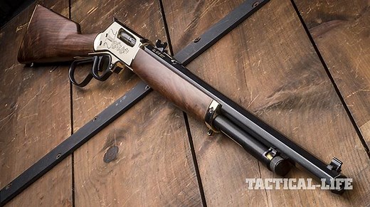 Gun Review: Brass-Framed, Octagon-Barreled Henry 45-70 Lever-Action Rifle