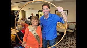 'Hula Girl' celebrates her 100th birthday and takes a bow for naming the Hula Hoop