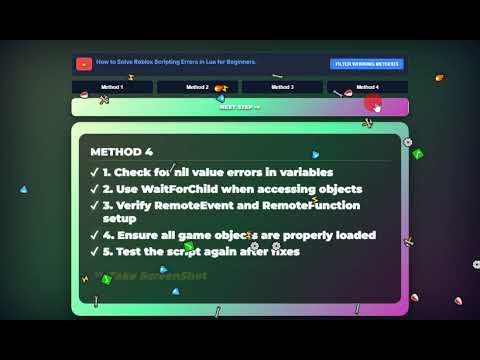 How to Solve Roblox Scripting Errors in Lua for Beginners