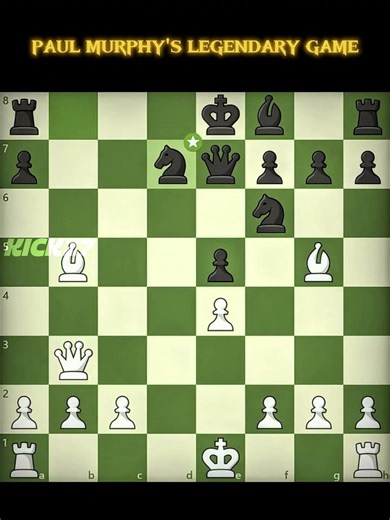 Paul Murphy's Legendary Game ♟️☠️