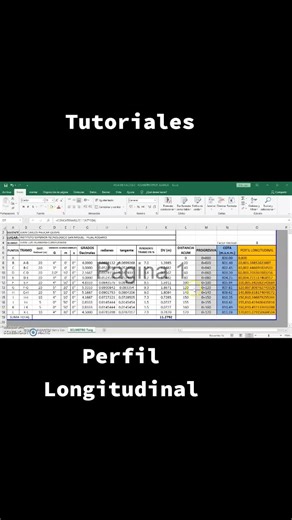 #Tutoriales #perfil_longitudinal