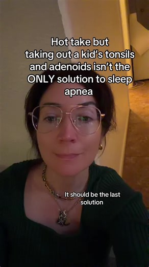 I’m not against it; I’m for educating families about alternative options based on the severity of the tissue enlargement and the child’s symptoms. Typically, an ENT won’t conduct a comprehensive assessment, including a sleep study, imaging, and scoping. They simply look, spend about 10 minutes, and then leave, saying, “Book that surgery.” However, there are other options and supportive measures that can be considered: - Myofunctional therapy with paltal expansion - Allergy testing and treatment 