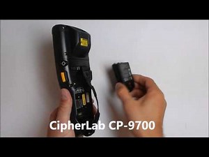 CipherLab CP-9700, RS30 Hot Swap Battery Demonstration Mobile Computers