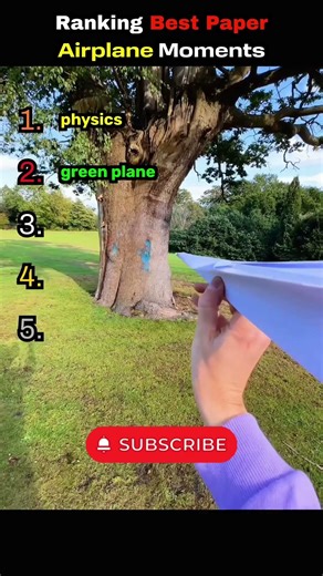 Ranking Best Paper Airplane Moments 🤯 #shorts #paperairplane #ranking