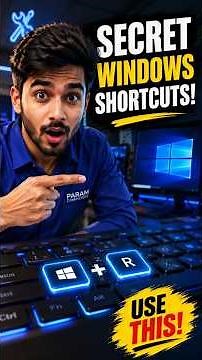 Windows Shortcuts Every PC User Must Know #Windows Shortcuts #ComputerTips #TechTips#Short Video