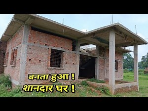 House Walkthrough with Portico | 36 × 36 Feet House Design | Portico Porch | Entrance Point Design