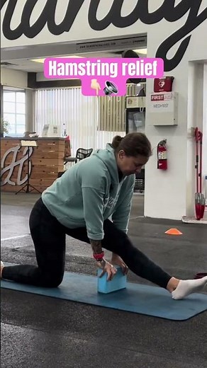 WWA Recovery Yoga | Safe Hamstring Stretch (Supportive)