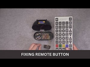 Fixing contacts on almost any remote (replace carbon conductive rubber disc / pad)
