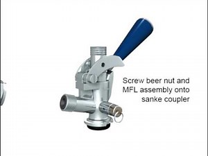 Add a Sanke Keg Coupler to Your Homebrew Kegging System with MFL Tailpieces and Swivel Nuts