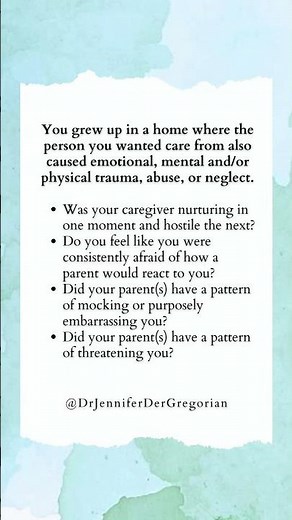 Signs of Disorganized (aka Fearful-Avoidant) Attachment Style