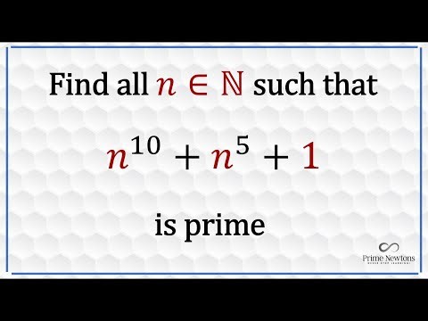 Find all natural numbers for which n^10 + n^5 +1