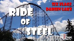 6.1K views · 97 reactions | It's one of the tallest coasters east of the Mississippi, it features a 208-foot drop at a 70 degree angle. Prepare to travel at speeds in excess of 75 mph. Our Coaster of the Week is RIDE OF STEEL! | Six Flags Darien Lake | Facebook