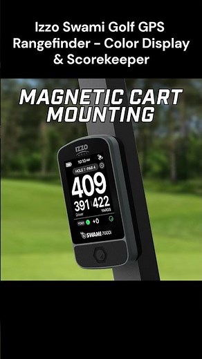 Izzo Swami Golf GPS Rangefinder Color Display & Scorekeeper