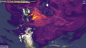 11K views · 207 reactions | Extreme fires in Canada in 2023 emitted more carbon than many industrialized nations.  Fire emissions are typically reabsorbed as forests regrow, unlike fossil fuel emissions. But if these events become more typical, they could impact global climate: go.nasa.gov/4dx9Hzz | NASA Jet Propulsion Laboratory | Facebook