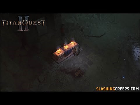 Braziers Titan Quest 2, how to solve the riddle and light them up!