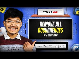 1910. Remove All Occurrences of a Substring | Stack | KMP | 3 Approaches