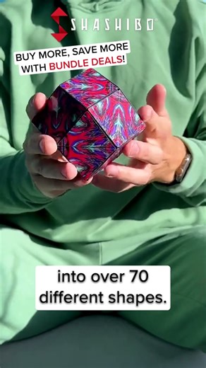 Looking for a unique fidget toy? Shashibo is the answer! This STEAM accredited magnetic puzzle cube