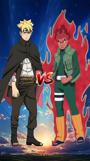 Boruto 🆚 Might Guy | #boruto #mightguy #naruto