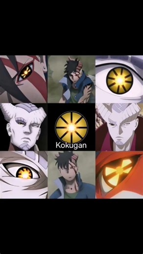all dojutsu in Naruto #byakugan #sharingan #rinnegan