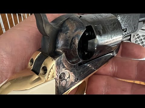 1851 Colt Navy Deluxe .36 cal (pietta replica) black powder revolver