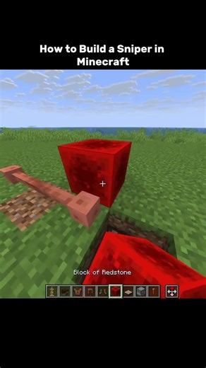 How to Build a Sniper in Minecraft