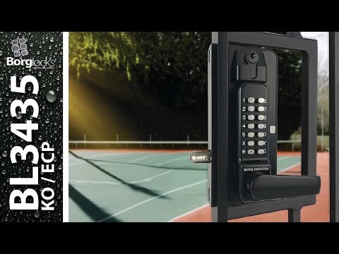 Metal Gate Lock - BL3435 KO MG Pro ECP