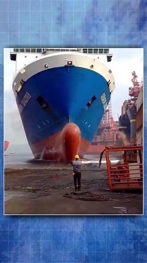 How Are Huge Ships Recycled? #ship #vessels #scrapping | Mil Tech