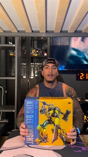 King Bee Knight CE-01 Bumblee Bee (TRANSFORMERS) Quick Unboxing. #fyp #viral | Jok-jok V. Selda