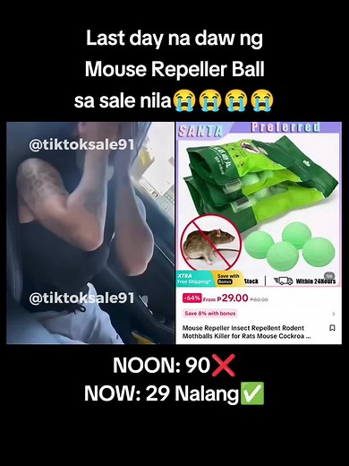 Mouse Repeller Ball 29 naalng✨🥹 #tiktokshop #tiktokfinds #budolfinds