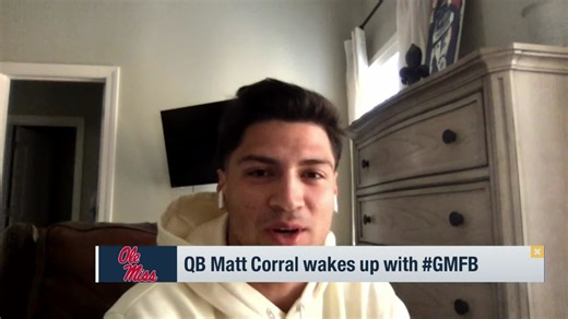QB Matt Corral wakes up with 'GMFB'