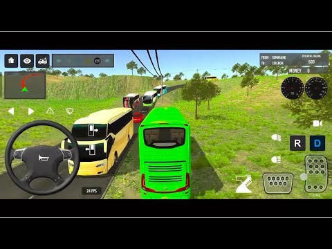 New Parking-School 2026😱🚌 || new coachbus simulator part-26 Android gameplay