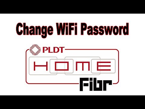 How to Change the WiFi password of PLDT Home Fibr router